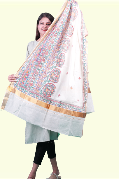 Cotton dupatta