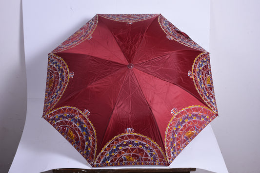 Hand painted umbrella